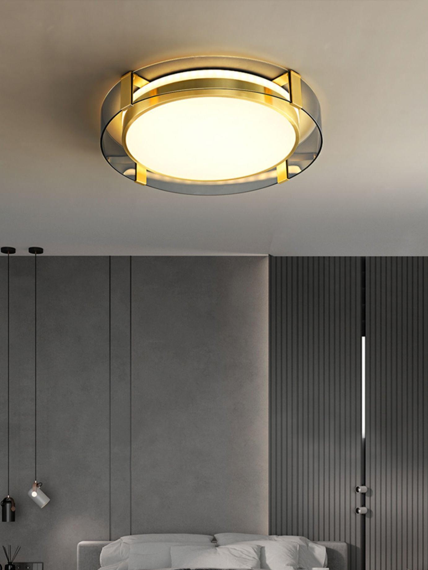 Round Low Profile Ceiling Light - Lumpaz