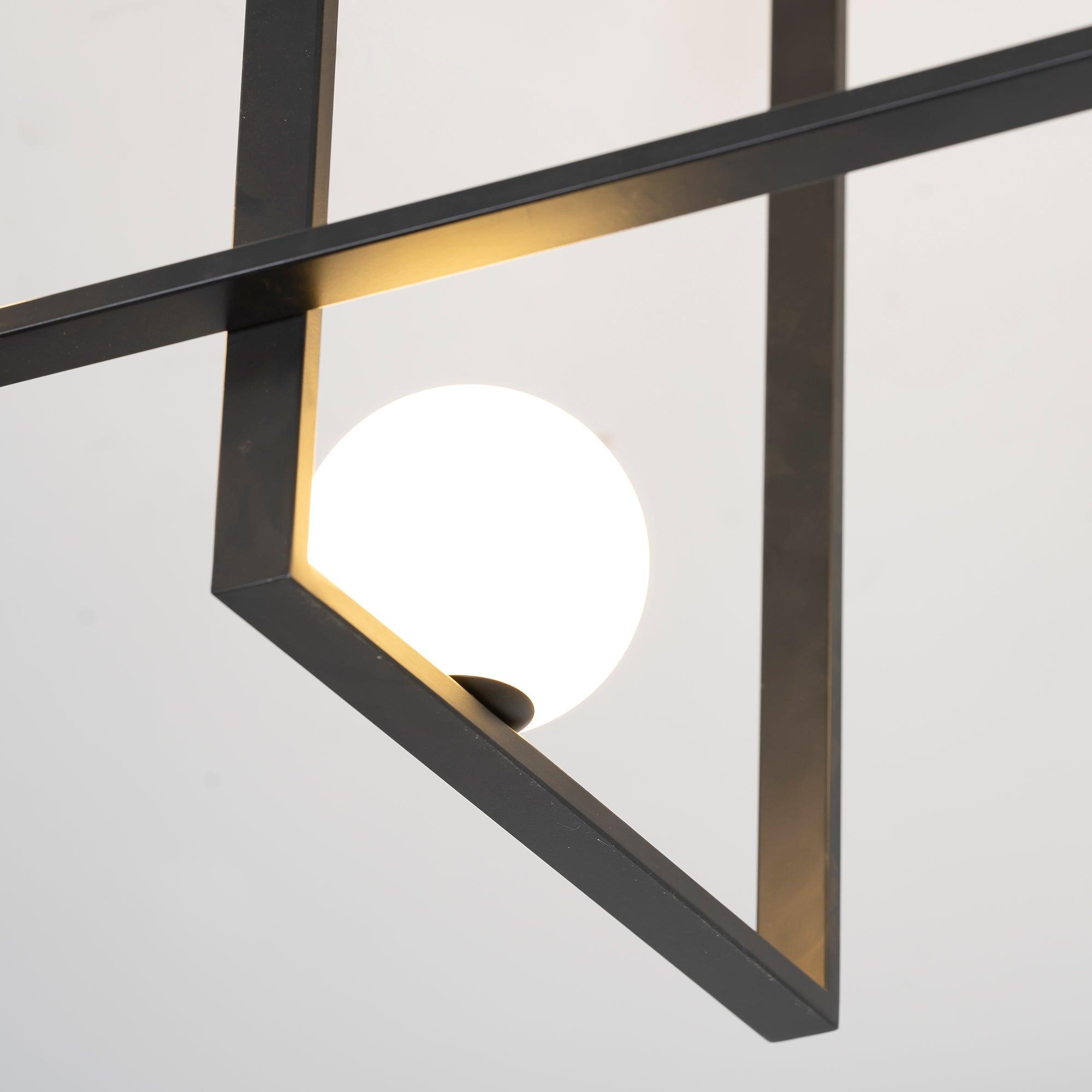 Mondrian Glass Ceiling Light - Lumpaz