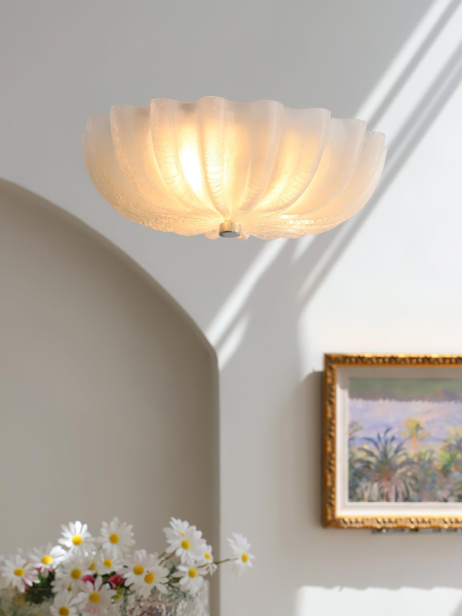 Murano Glass Flush Ceiling Light - Lumpaz