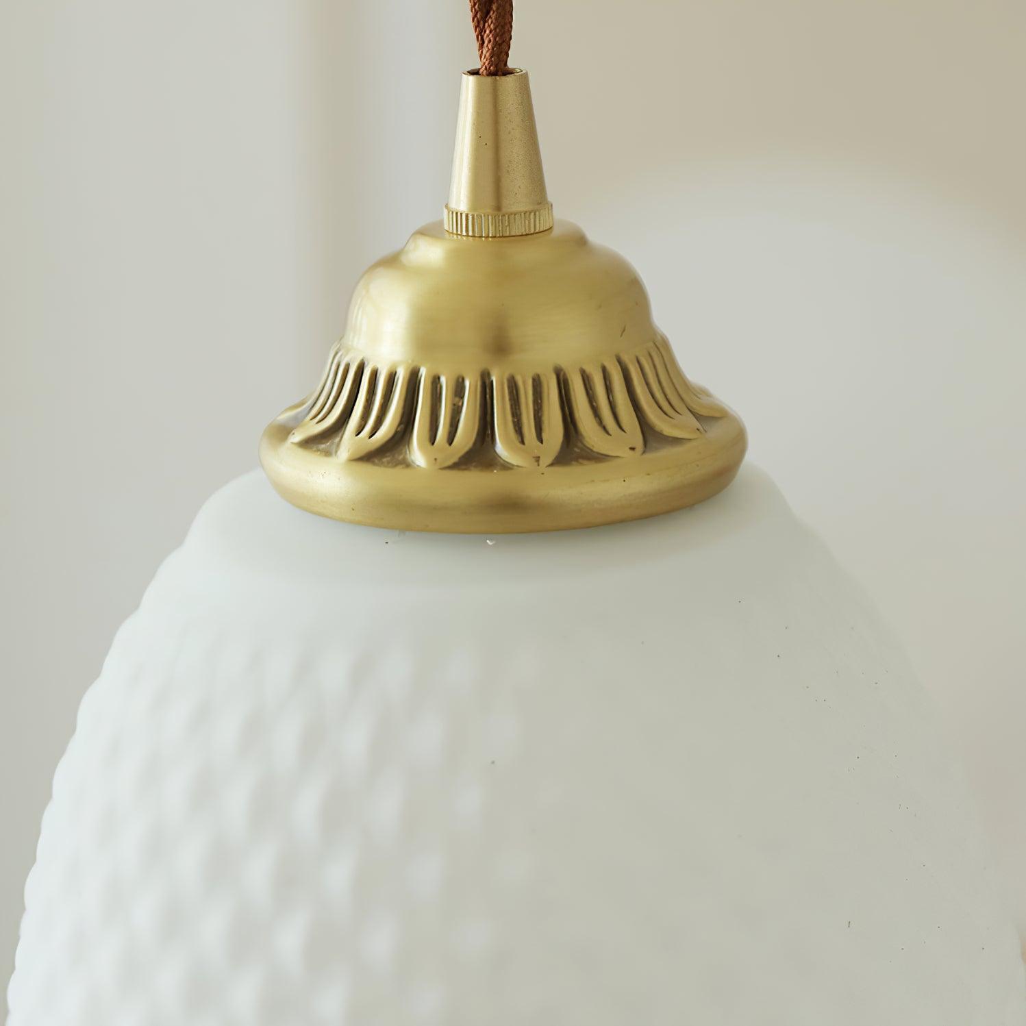 Mesh Tassel Glass Pendant Light - Lumpaz