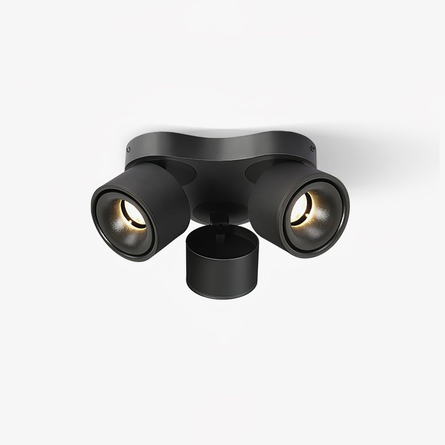 Rotating Folding Three Head Spotlight - Lumpaz