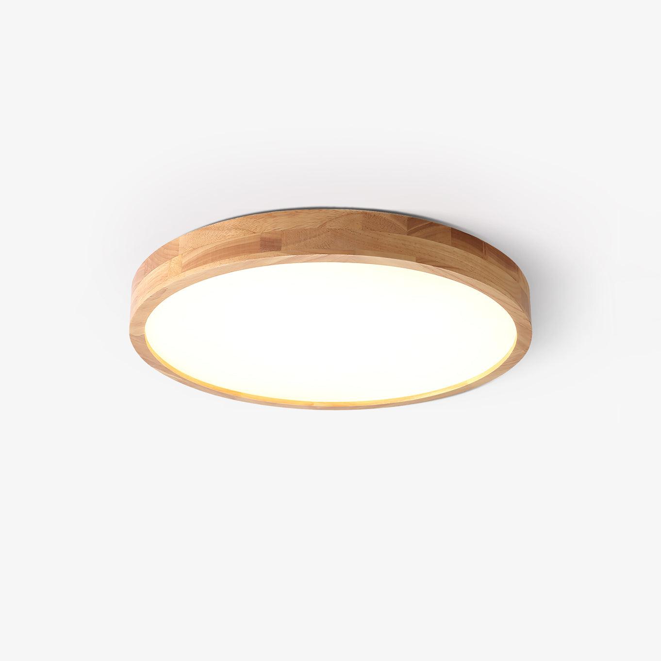 Wooden Geometric Ceiling Light - Lumpaz