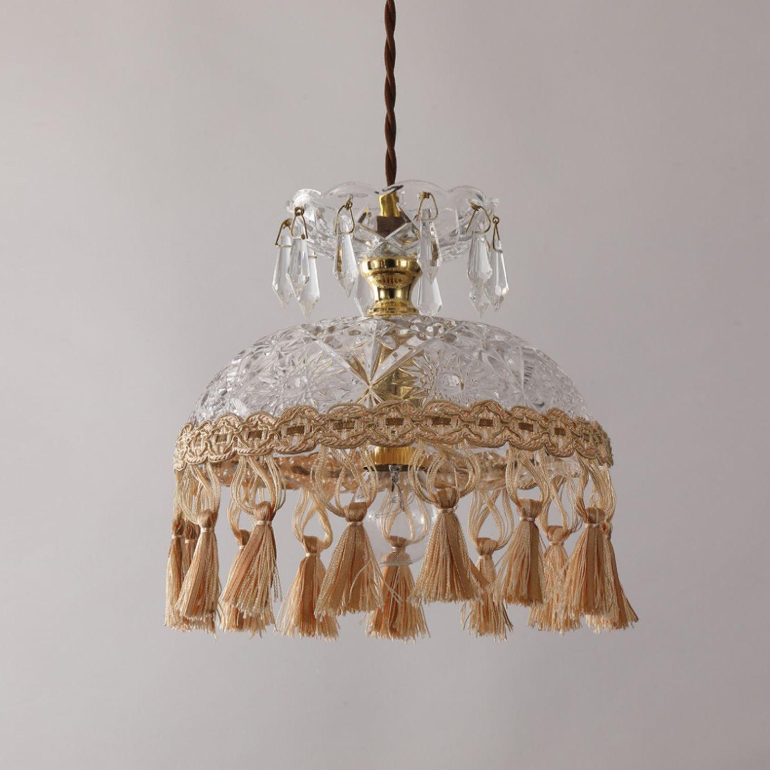 Bowl Tassel Pendant Light - Lumpaz