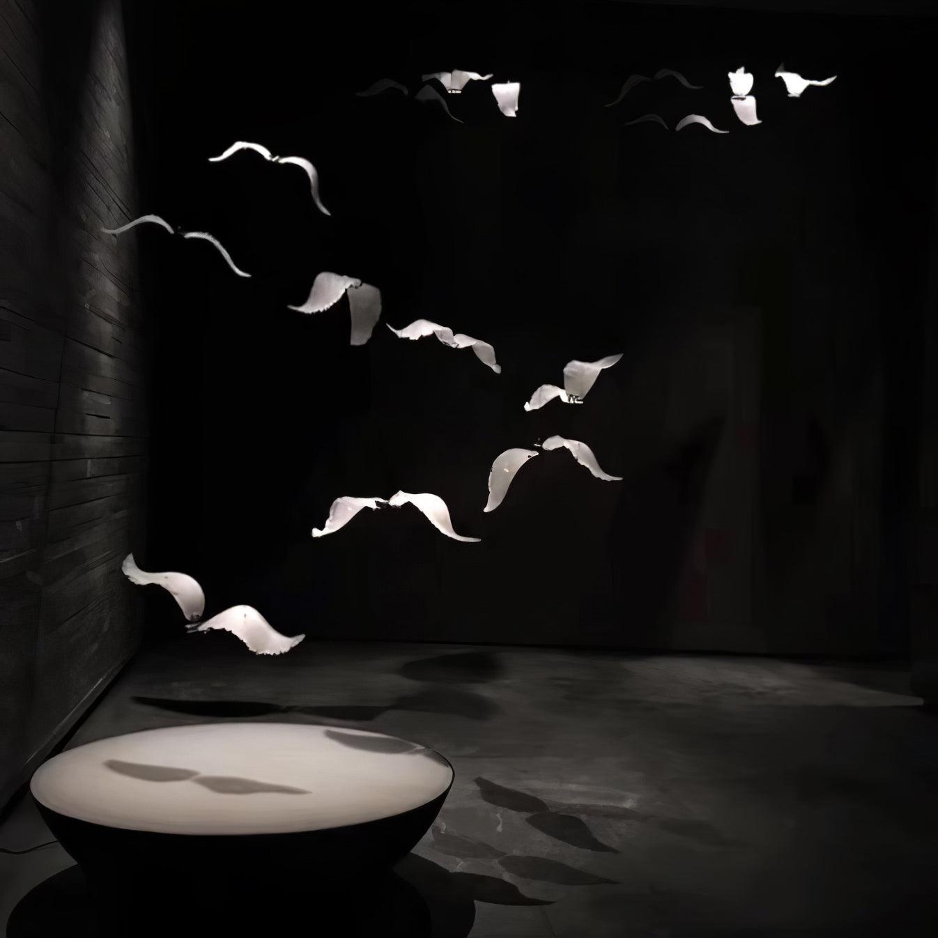 Large Seagull Chandelier - Lumpaz