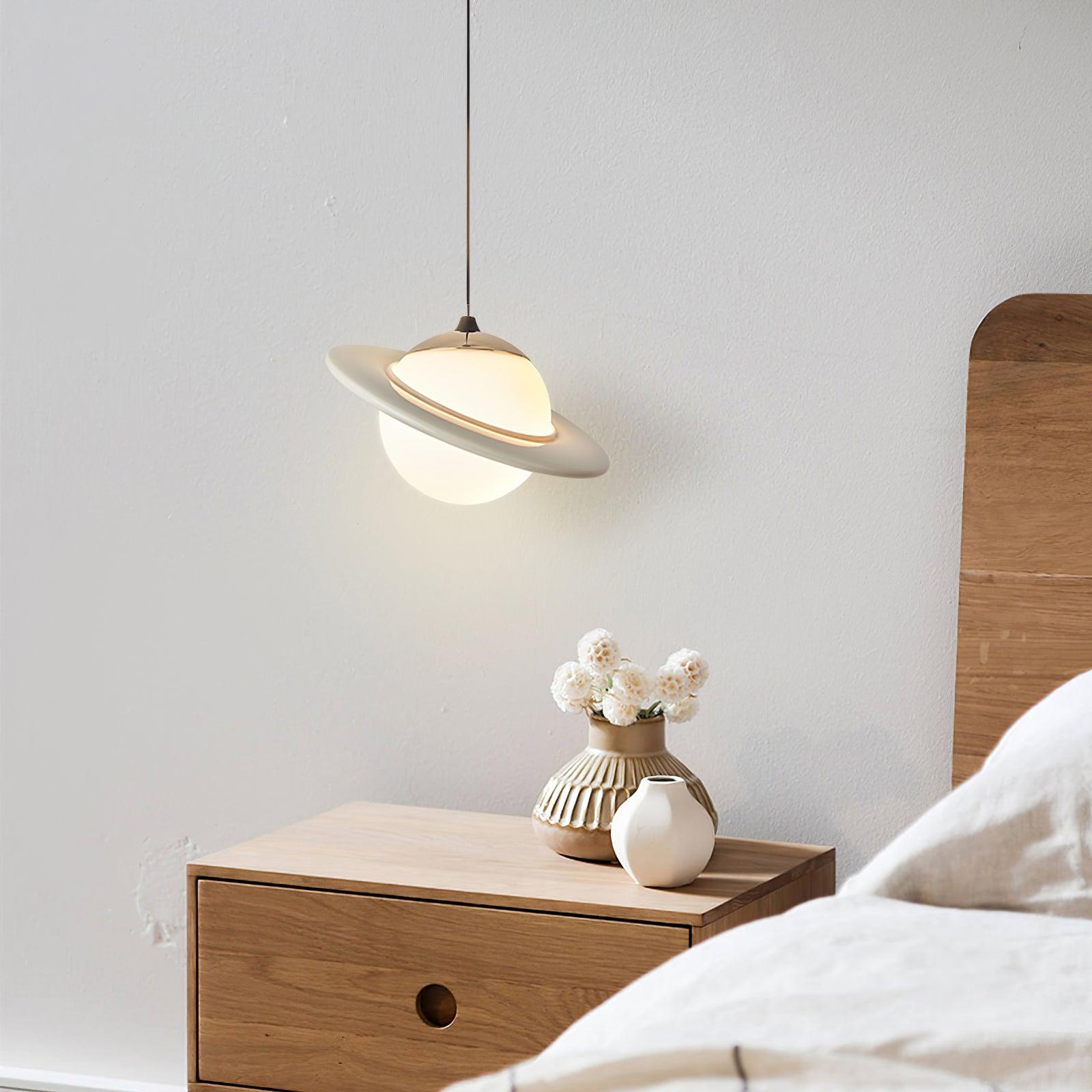 Saturn Planet Pendant Lamp - Lumpaz