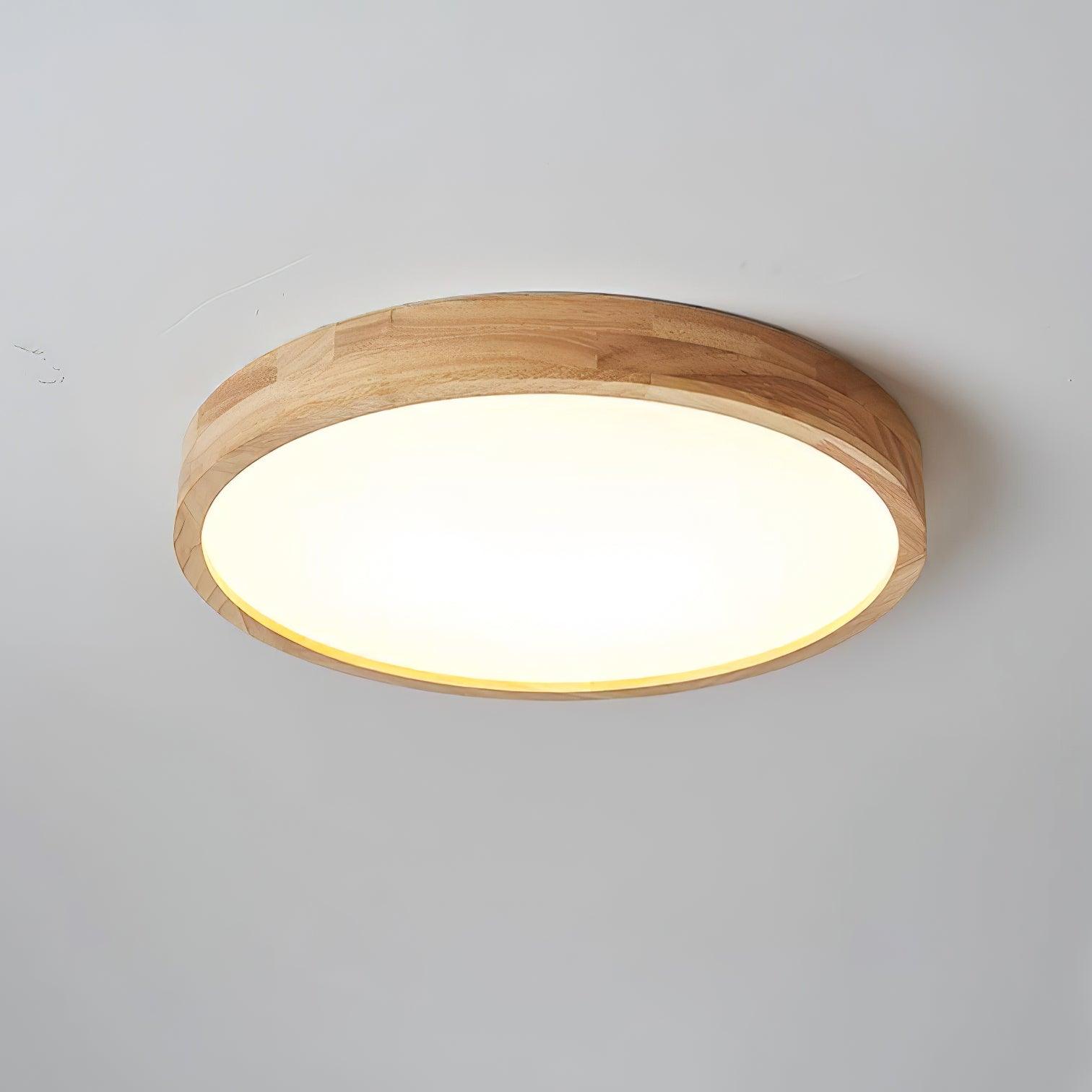 Wooden Geometric Ceiling Light - Lumpaz