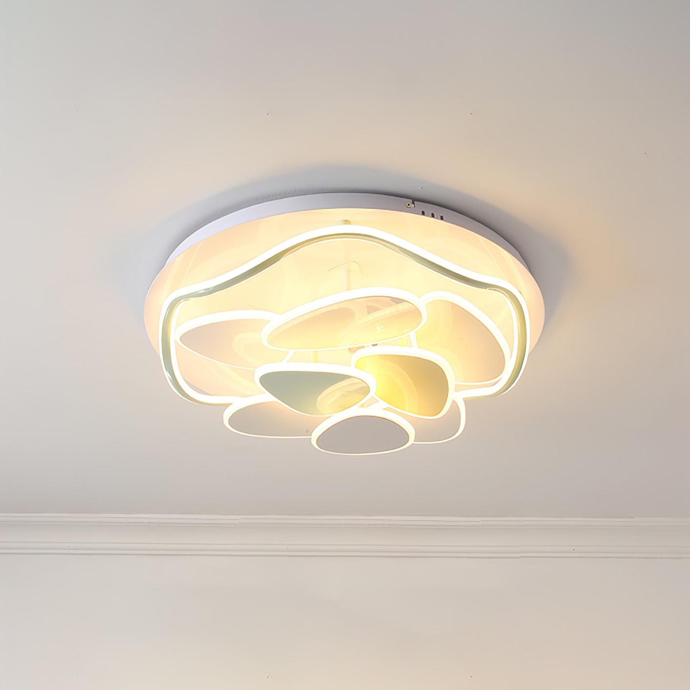 Colorful Cloud Round Ceiling Lamp - Lumpaz