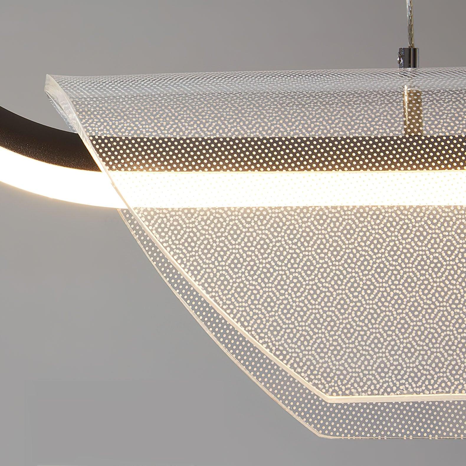 Two Boats Acrylic Pendant Light - Lumpaz