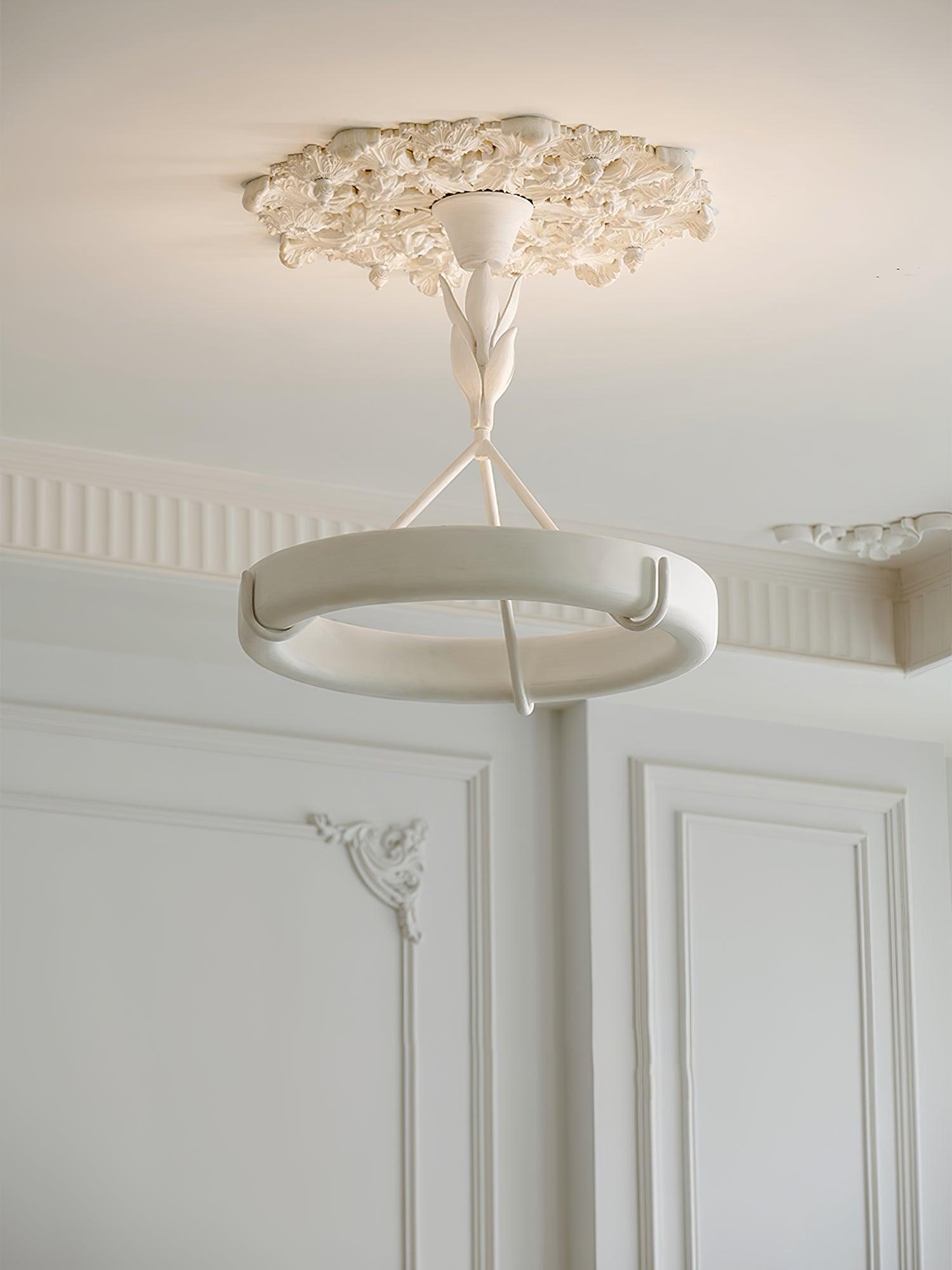 Tinsley Plaster Chandelier - Lumpaz