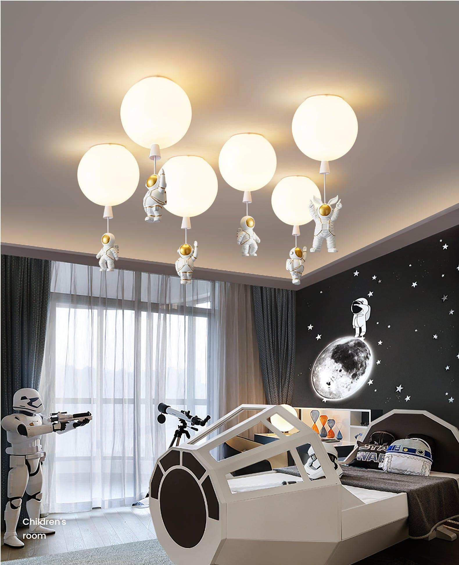 Frosted Balloon Ceiling Light - Lumpaz