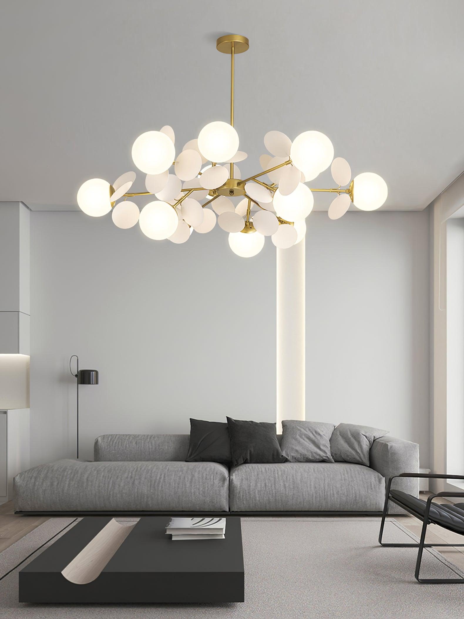 Off White Tree Chandelier - Lumpaz