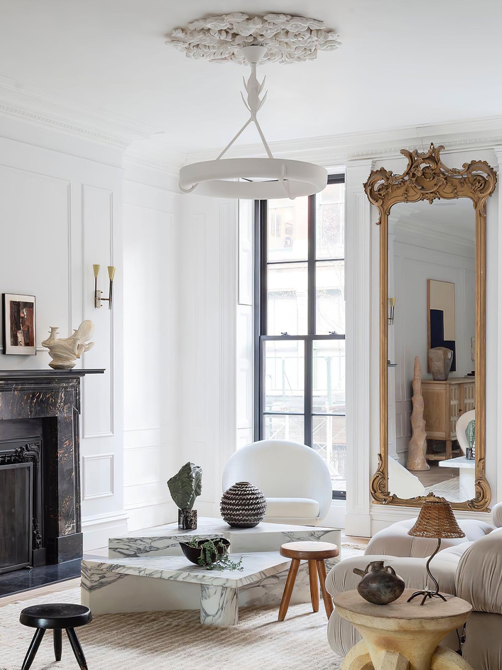 Tinsley Plaster Chandelier - Lumpaz