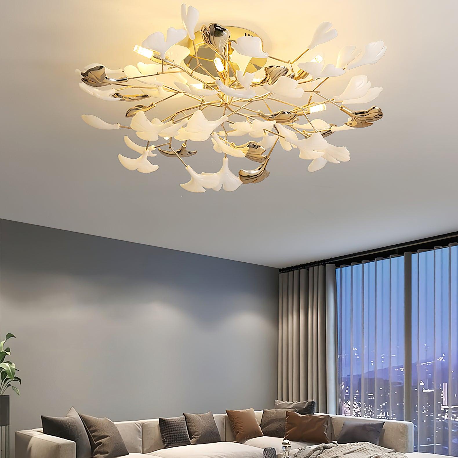 Gingko Rotating Ceiling Lamp - Lumpaz