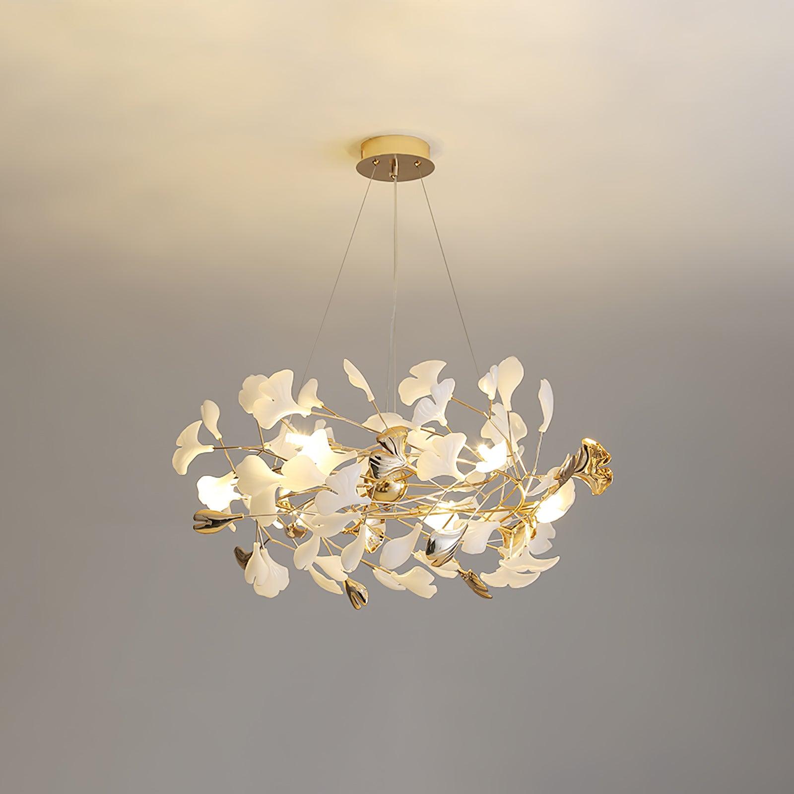 Gingko Chandelier H - Lumpaz