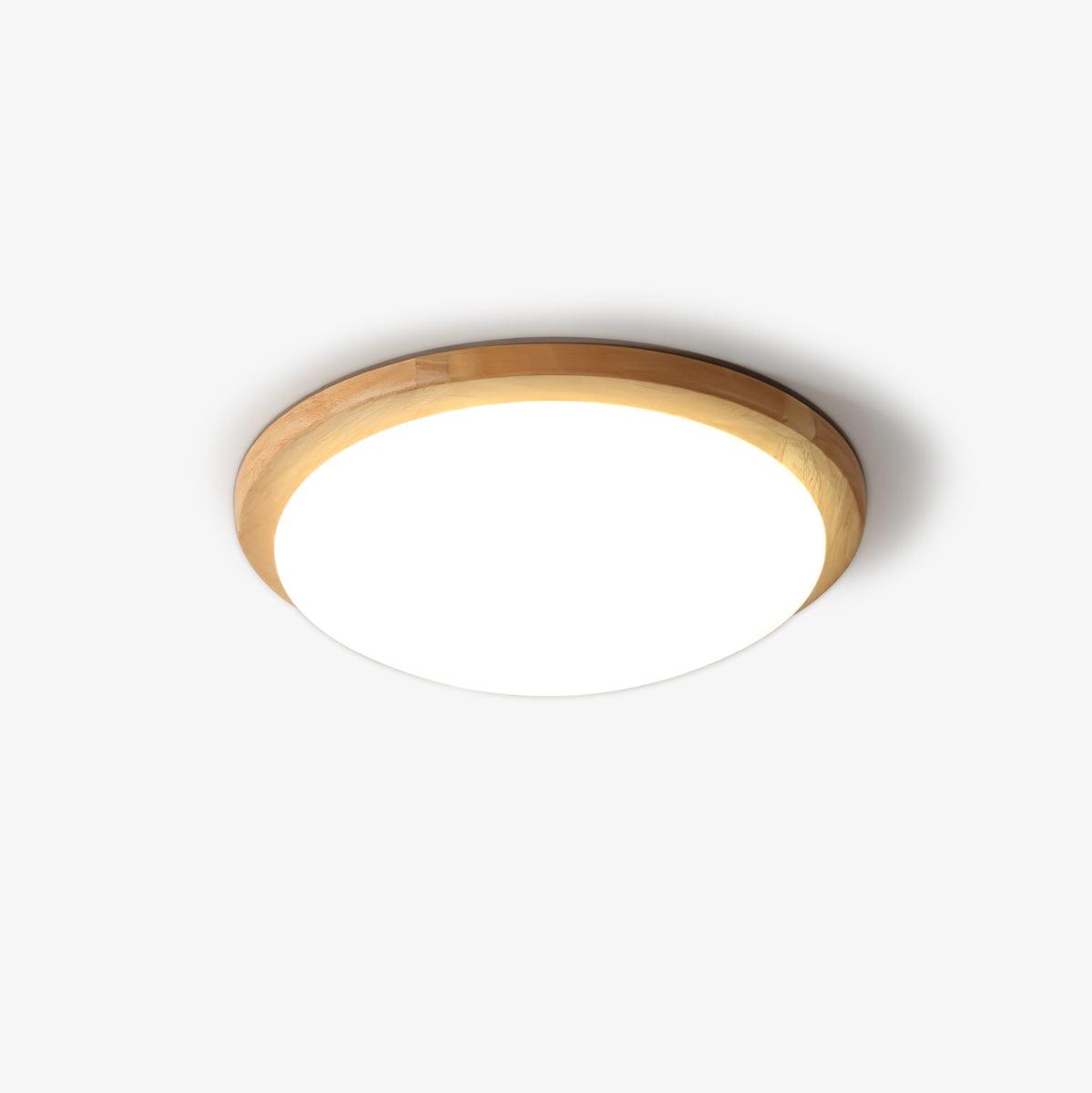 Drum Wood Ceiling Lamp - Lumpaz