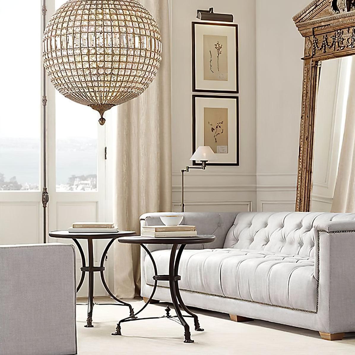 Traditional Gold Globe Chandelier - Lumpaz
