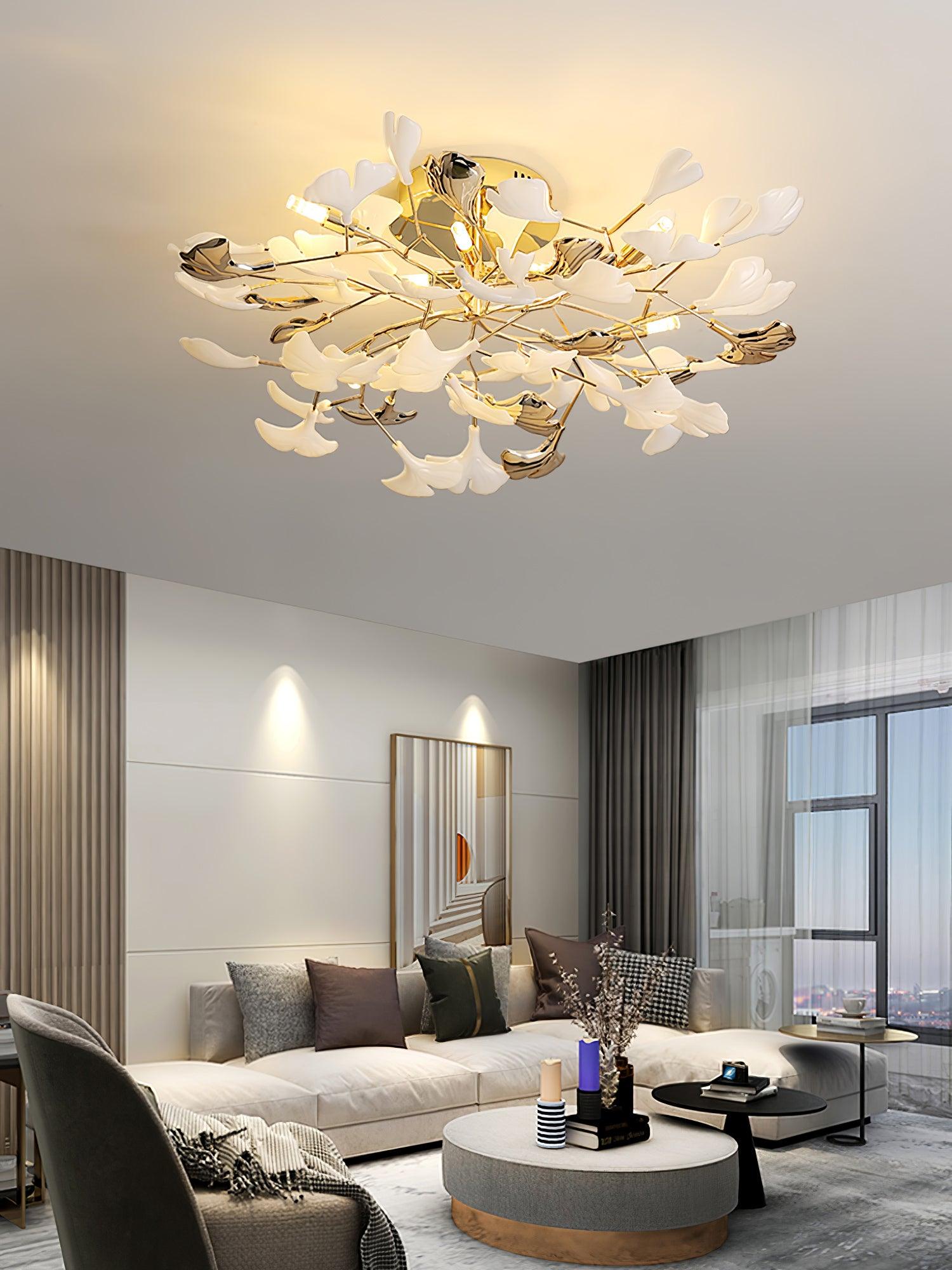 Gingko Rotating Ceiling Lamp - Lumpaz