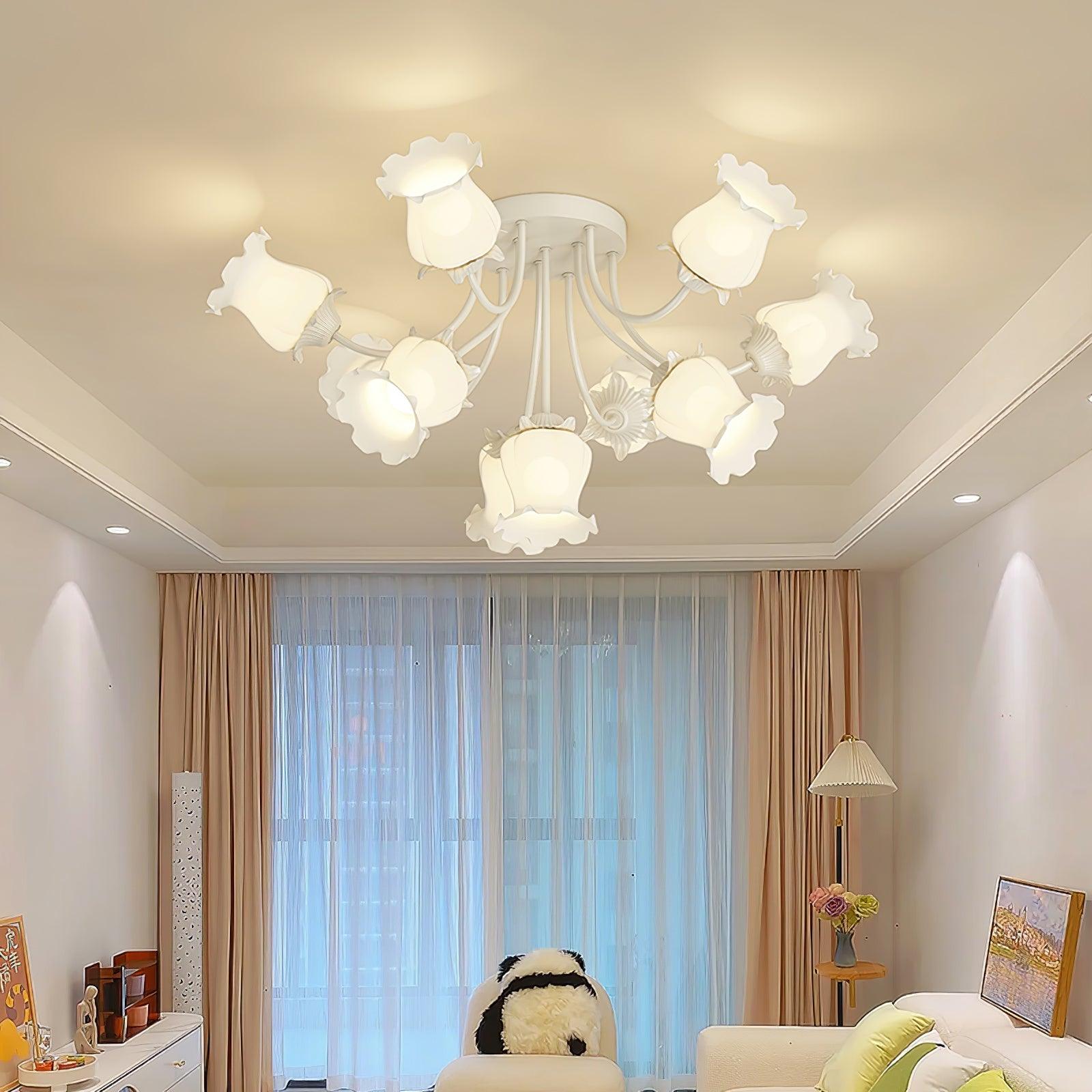 Garden Flower Ceiling Lamp - Lumpaz