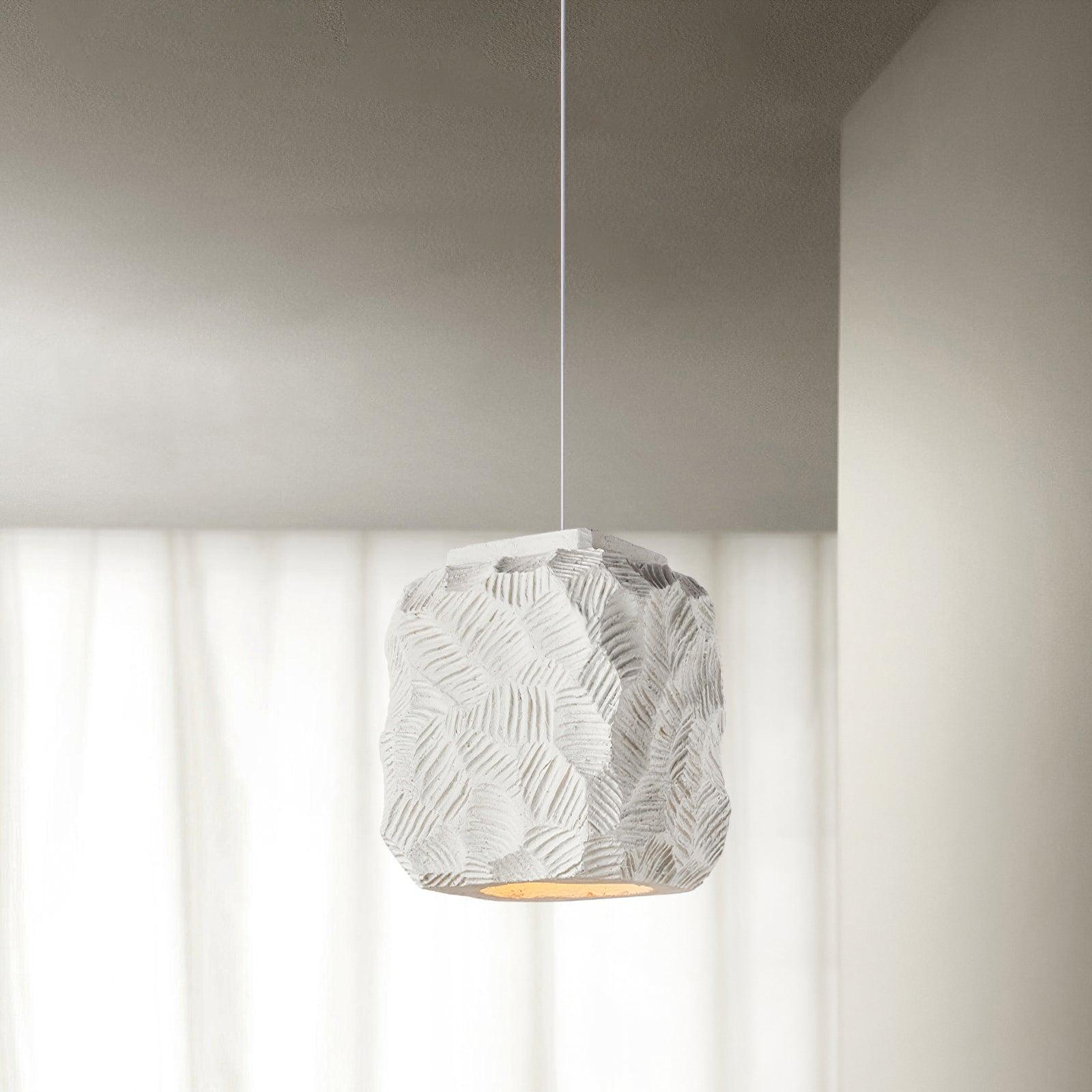 Resin Geometry Pendant Lamp - Lumpaz