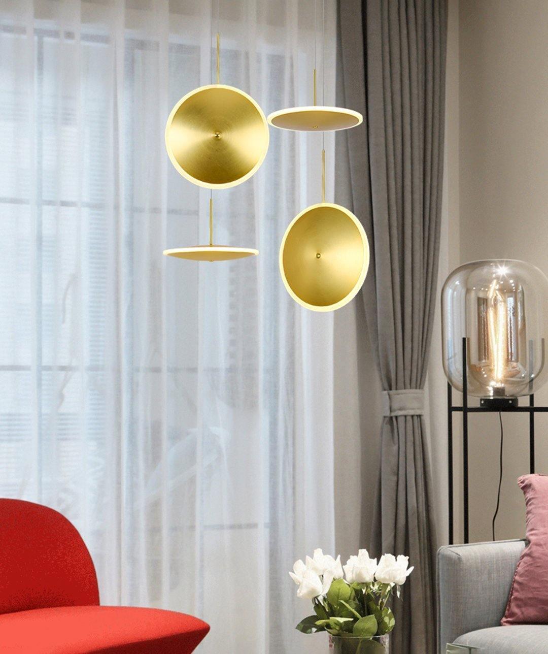 Chrona Dish Pendant Light - Lumpaz