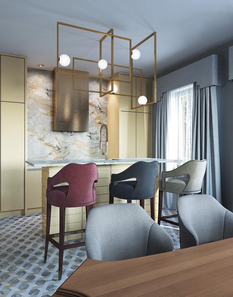 Mondrian Glass Ceiling Light - Lumpaz