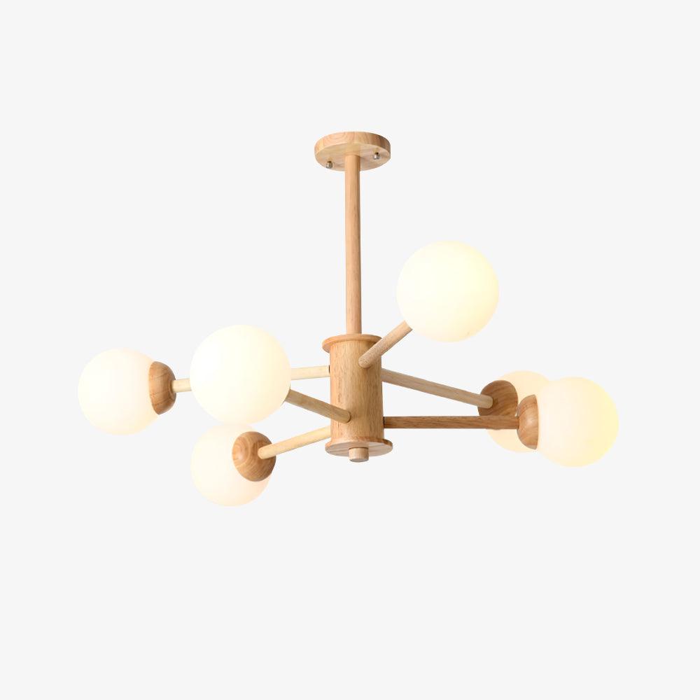 Kozan Wooden Chandelier - Lumpaz