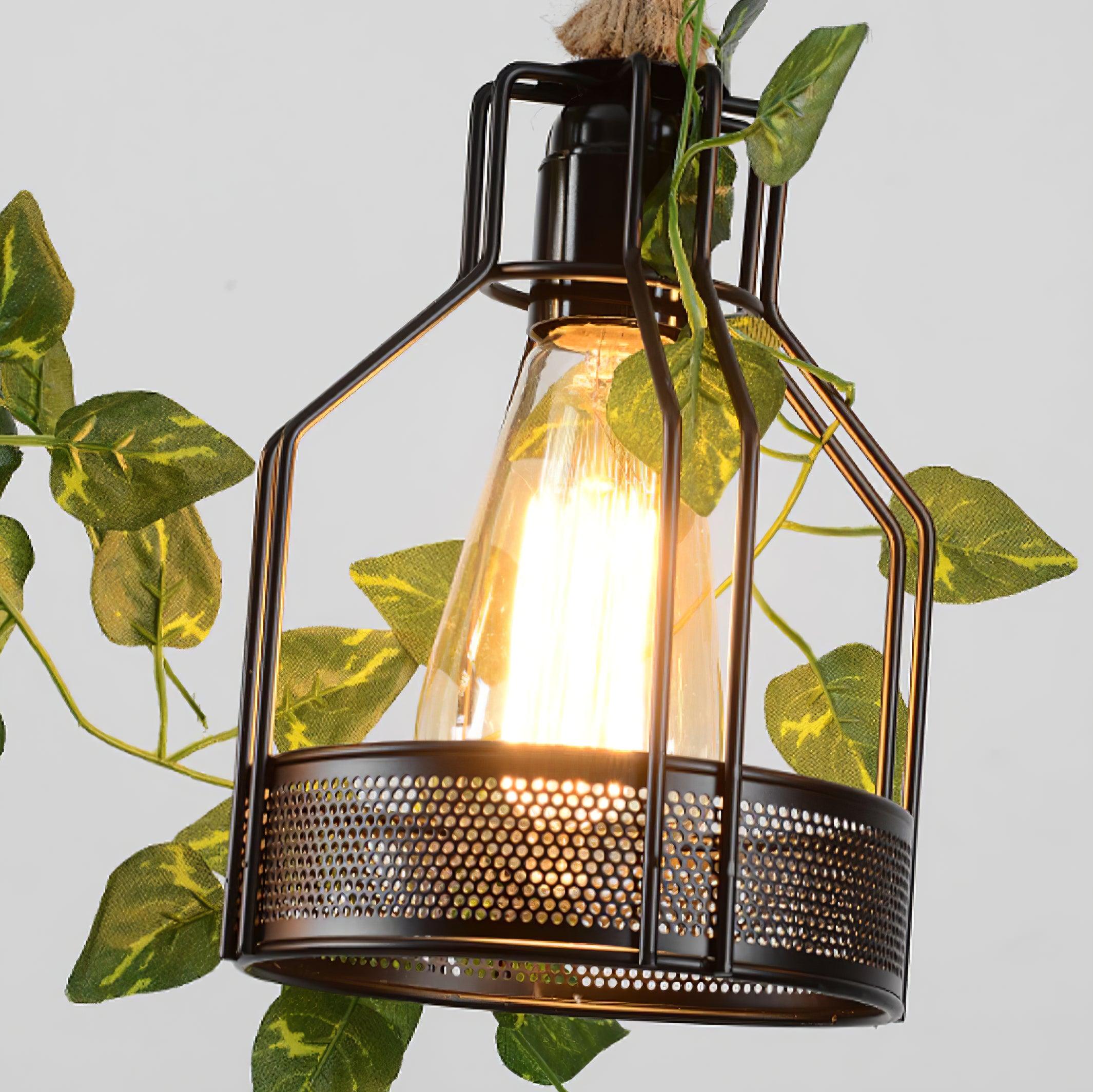 Rustic Wooden Chandelier - Lumpaz
