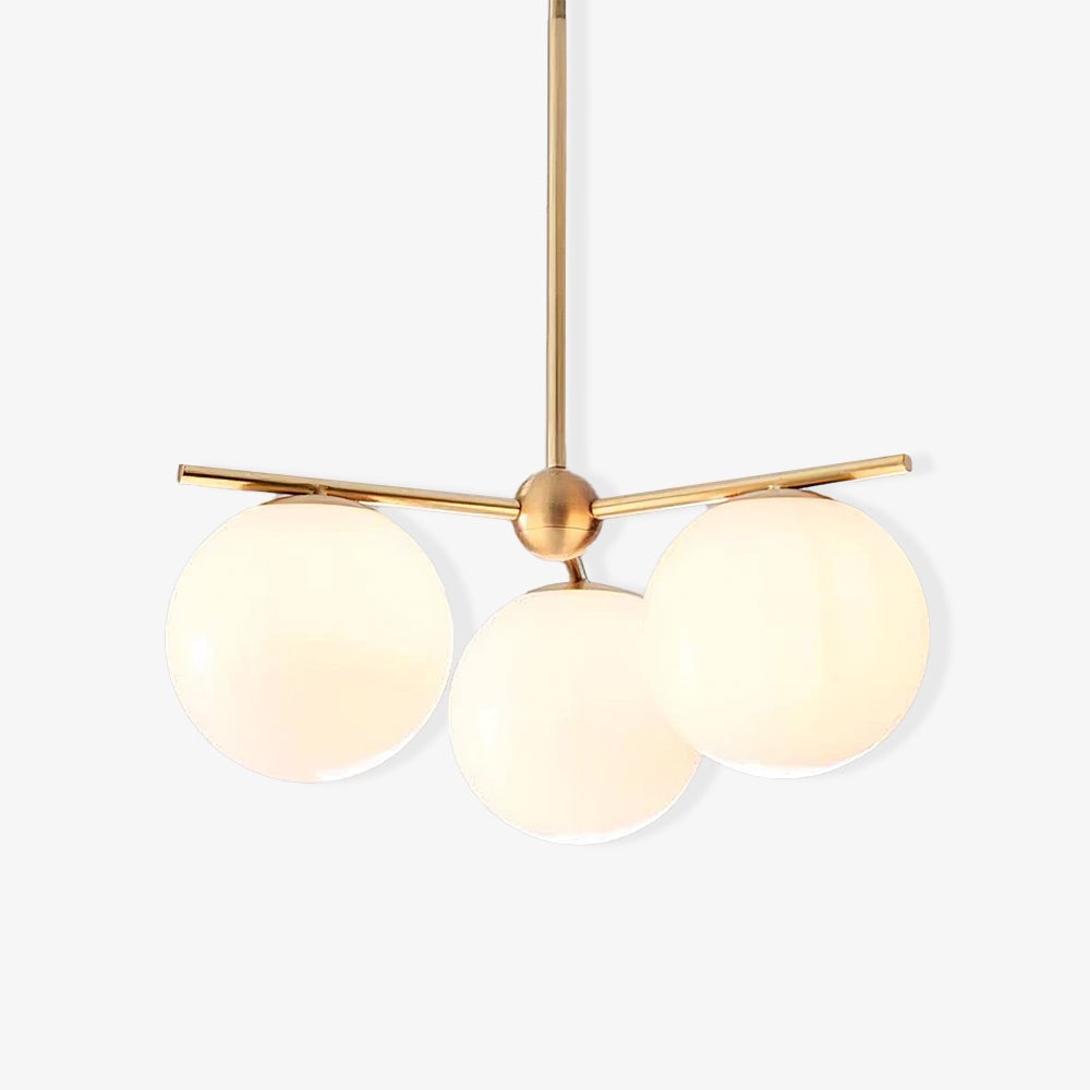 Sphere & Stem Chandelier - Lumpaz