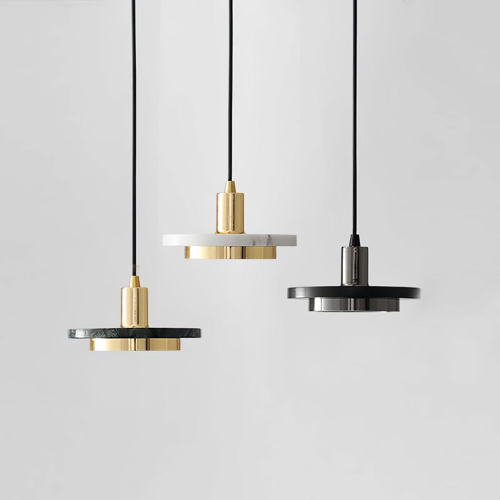 Double Circle Pendant Light - Lumpaz