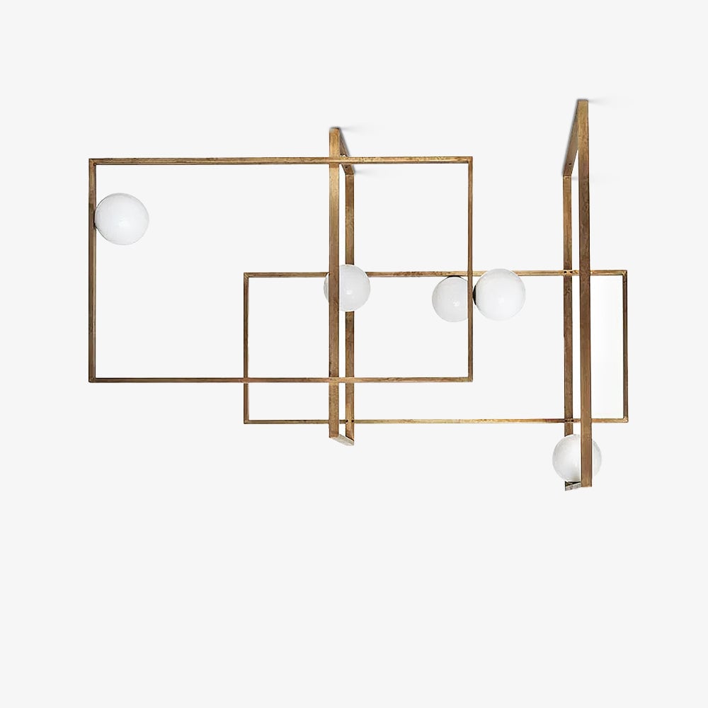 Mondrian Glass Ceiling Light - Lumpaz