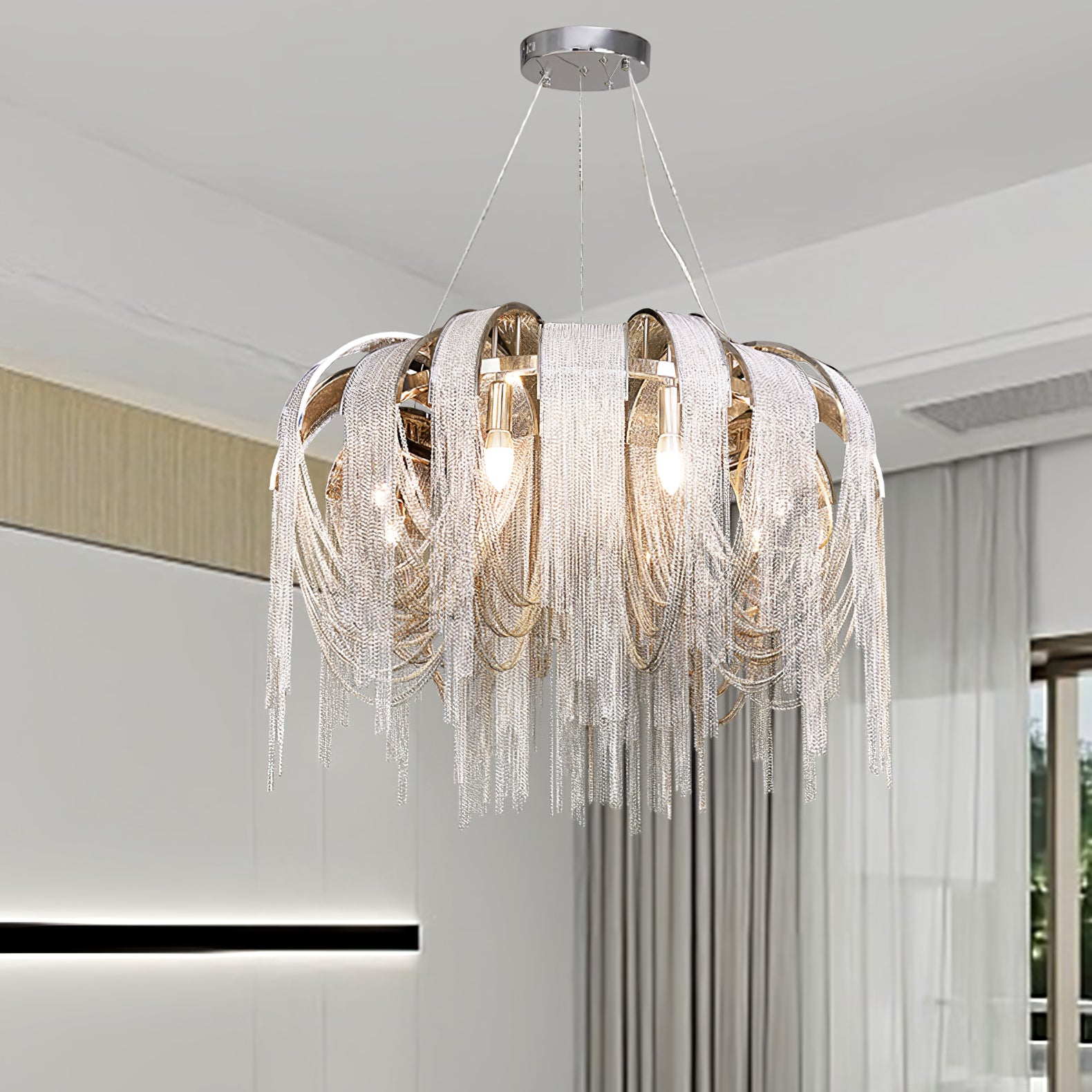 Length Chains Chandelier - Lumpaz