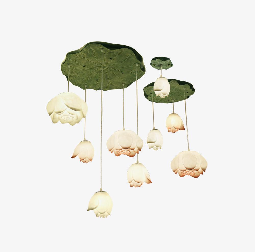 Lotus Chandelier - Lumpaz