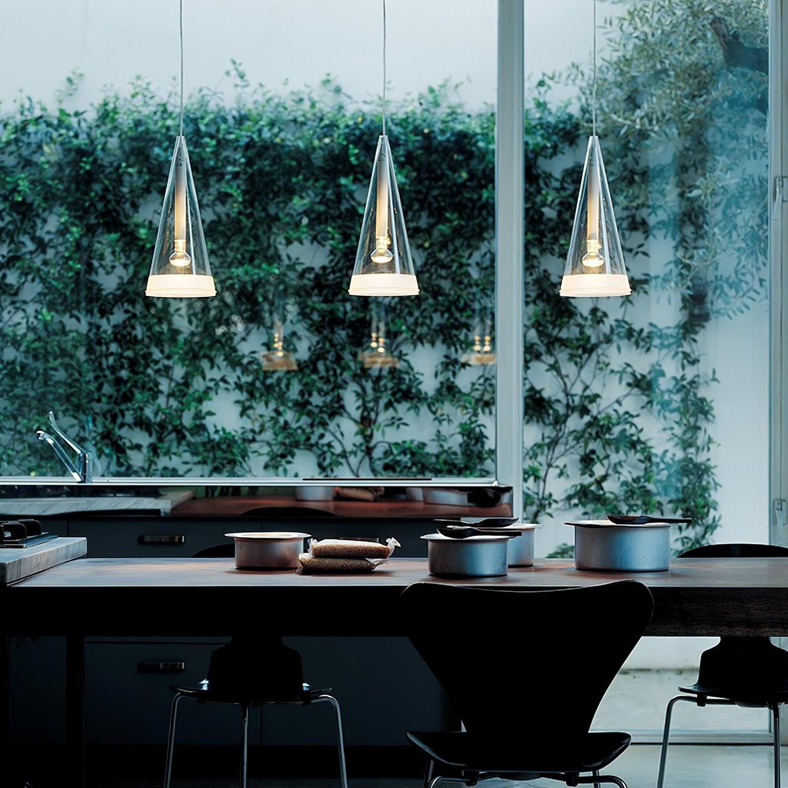 Tuileries Glass Pendant Light - Lumpaz