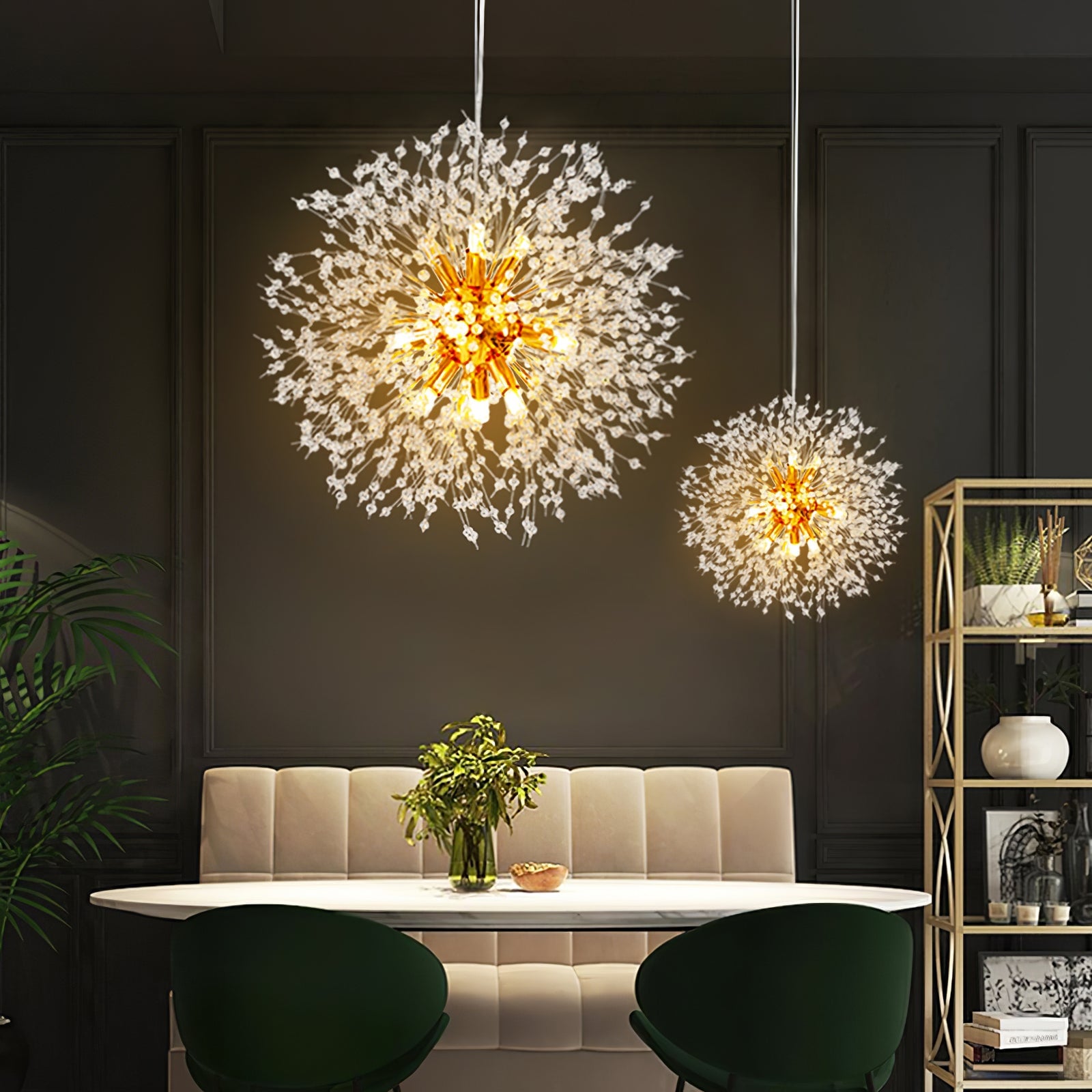 Crystal Dandelion Chandelier - Lumpaz