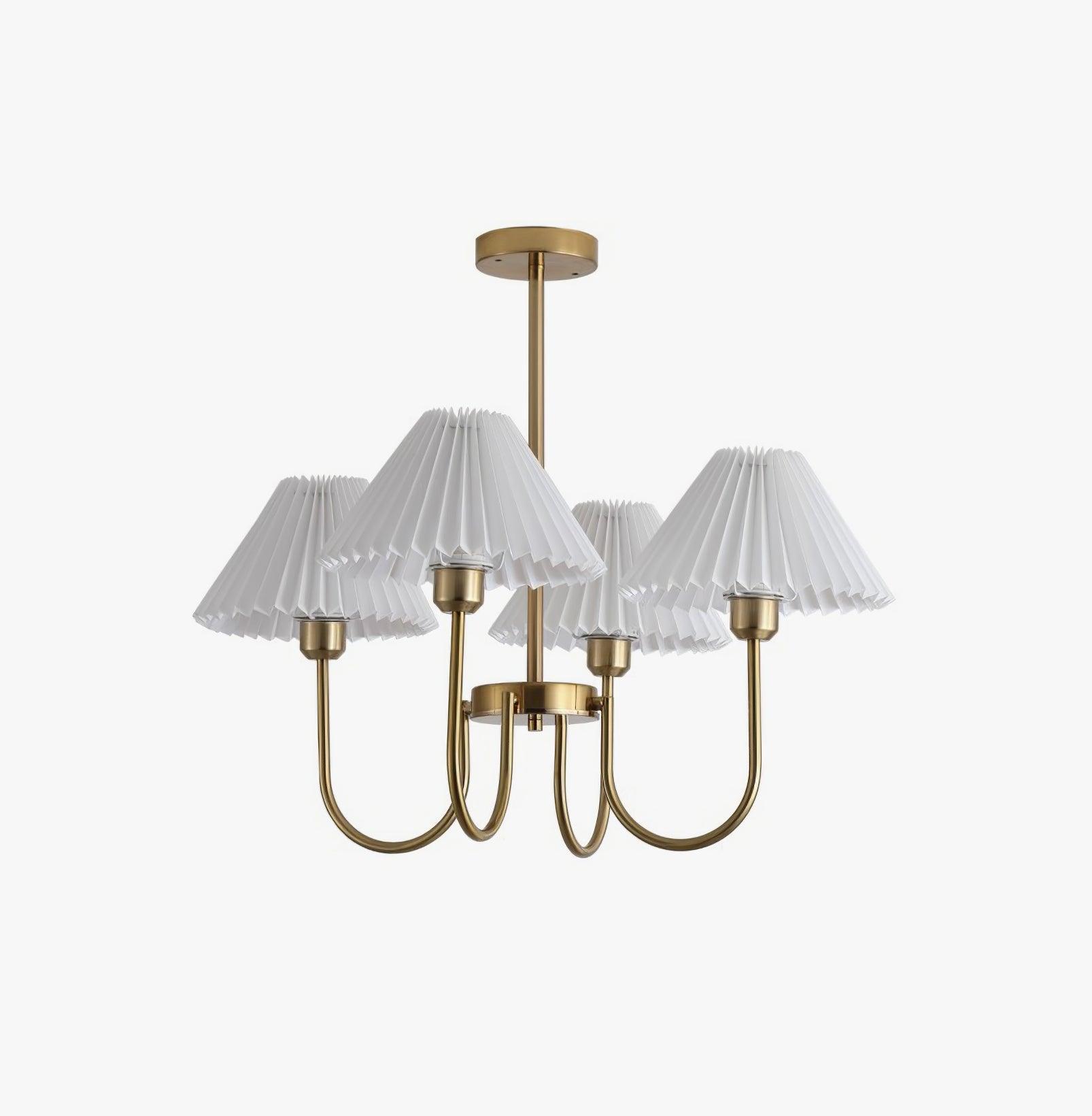 Lenore Pleated Chandelier - Lumpaz