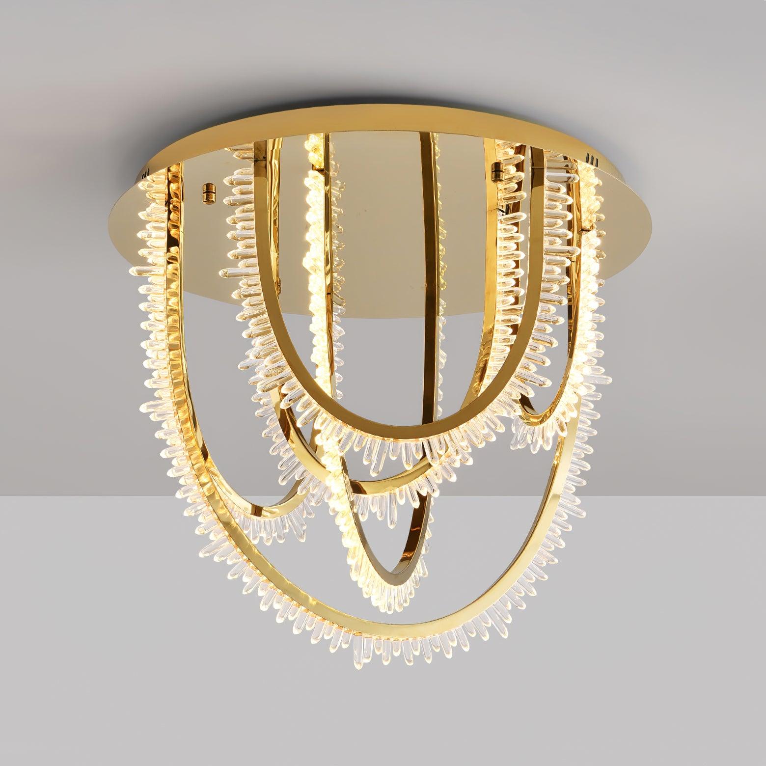 Crystal Corde Ceiling Light - Lumpaz
