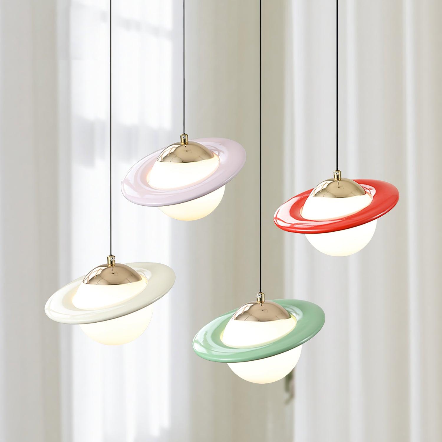 Saturn Planet Pendant Lamp - Lumpaz