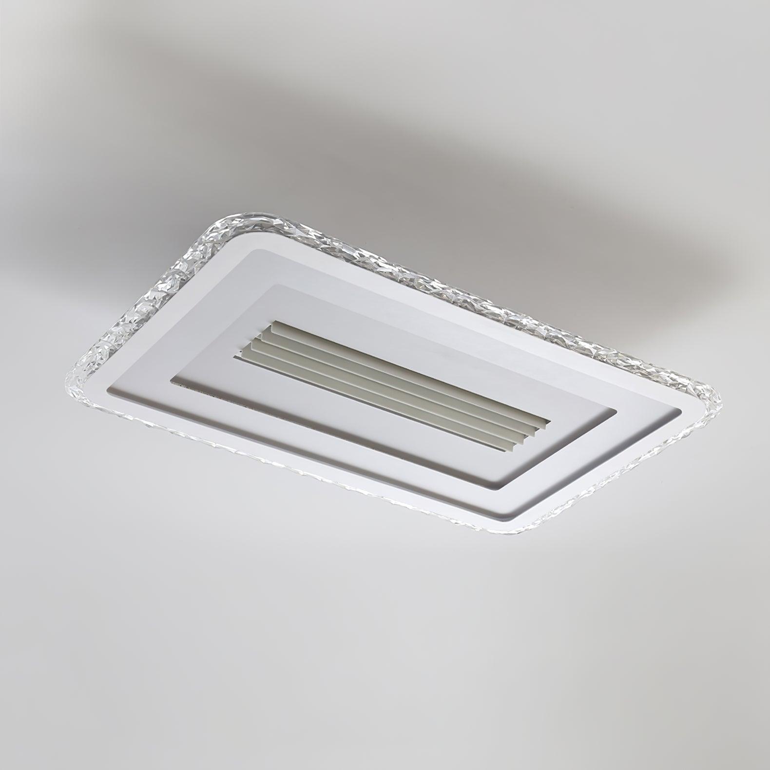 Acrylic Ultrathin Rectangle Ceiling Lamp - Lumpaz