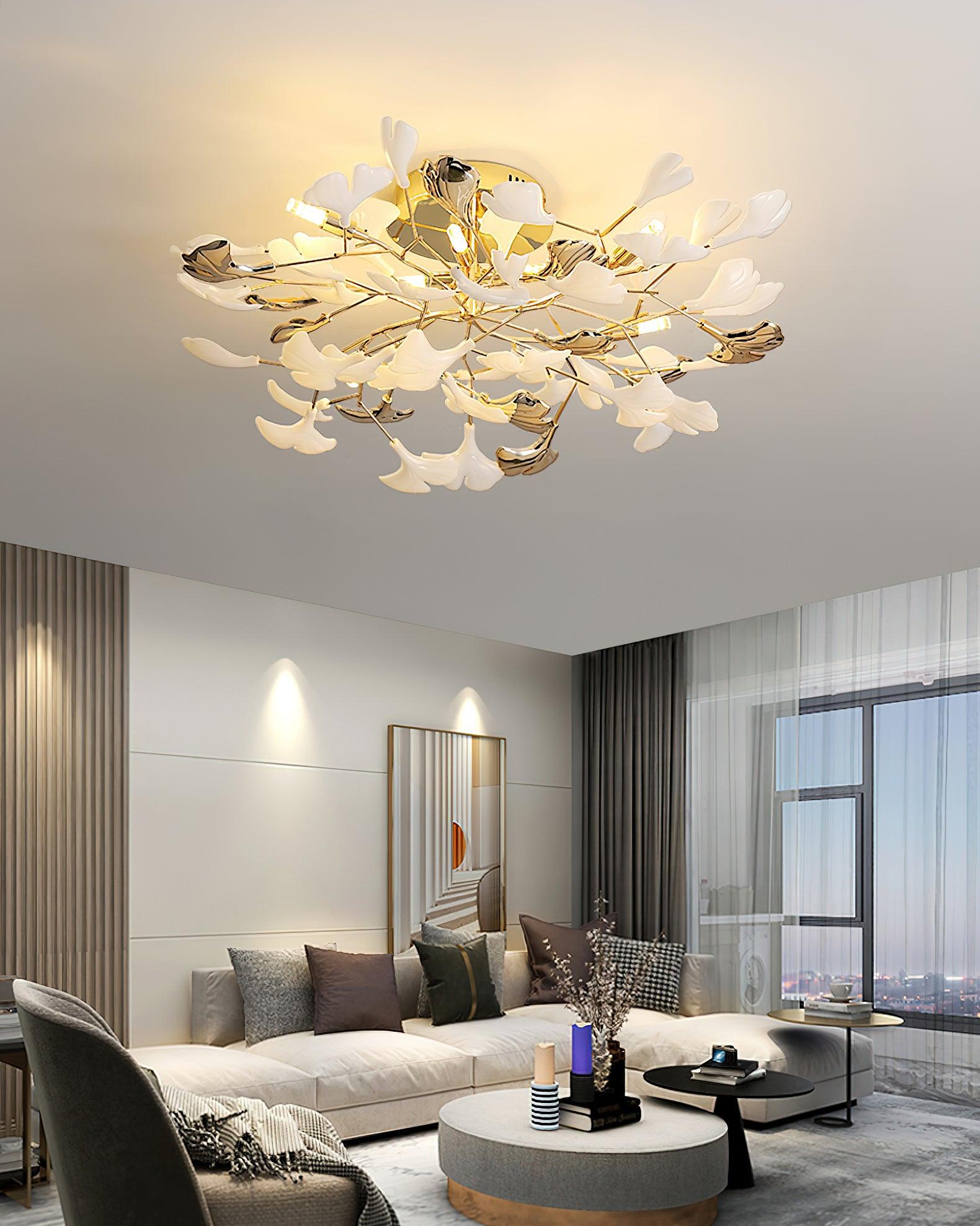 Gingko Rotating Ceiling Lamp - Lumpaz