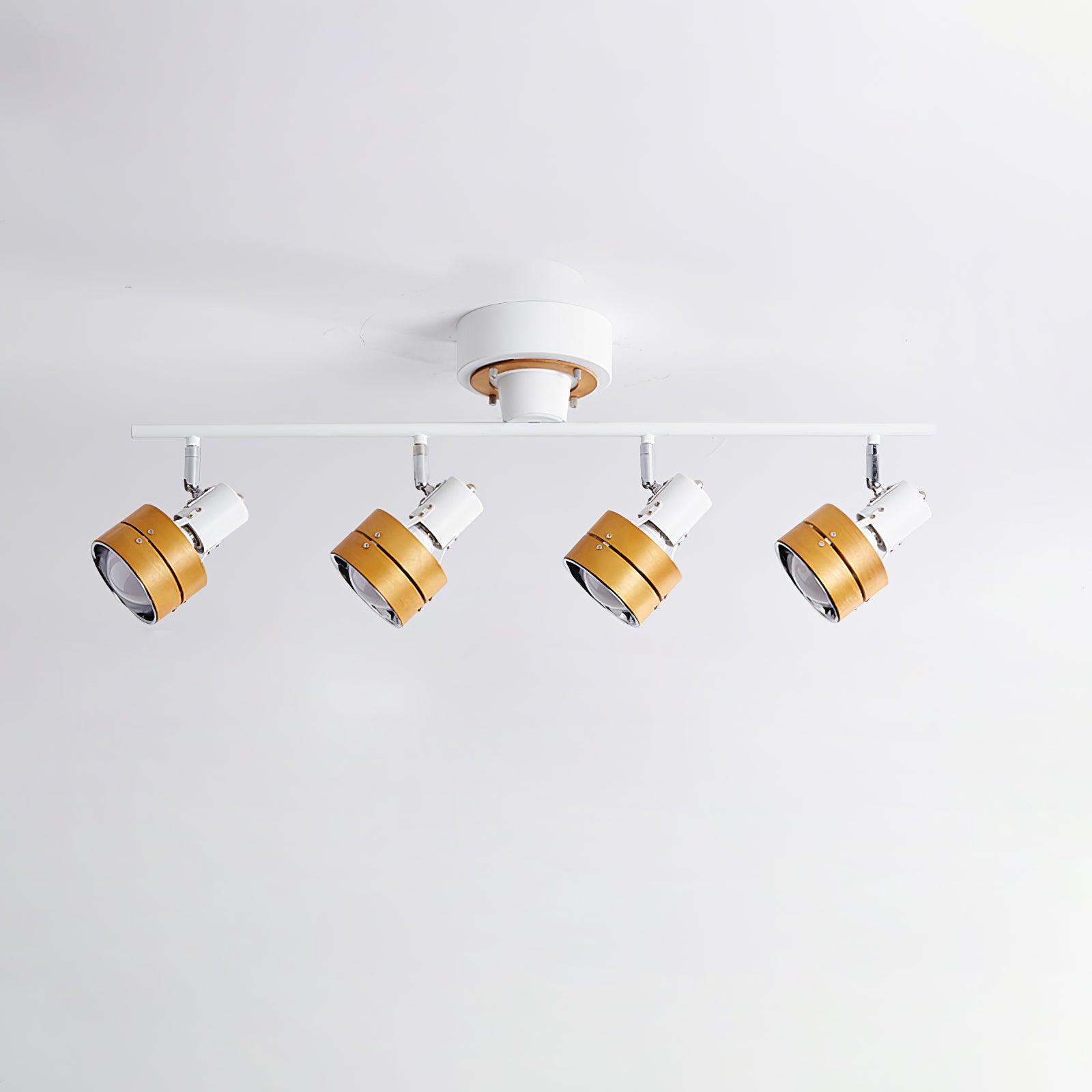 Wooden Adjustable Spot Ceiling Lamp - Lumpaz