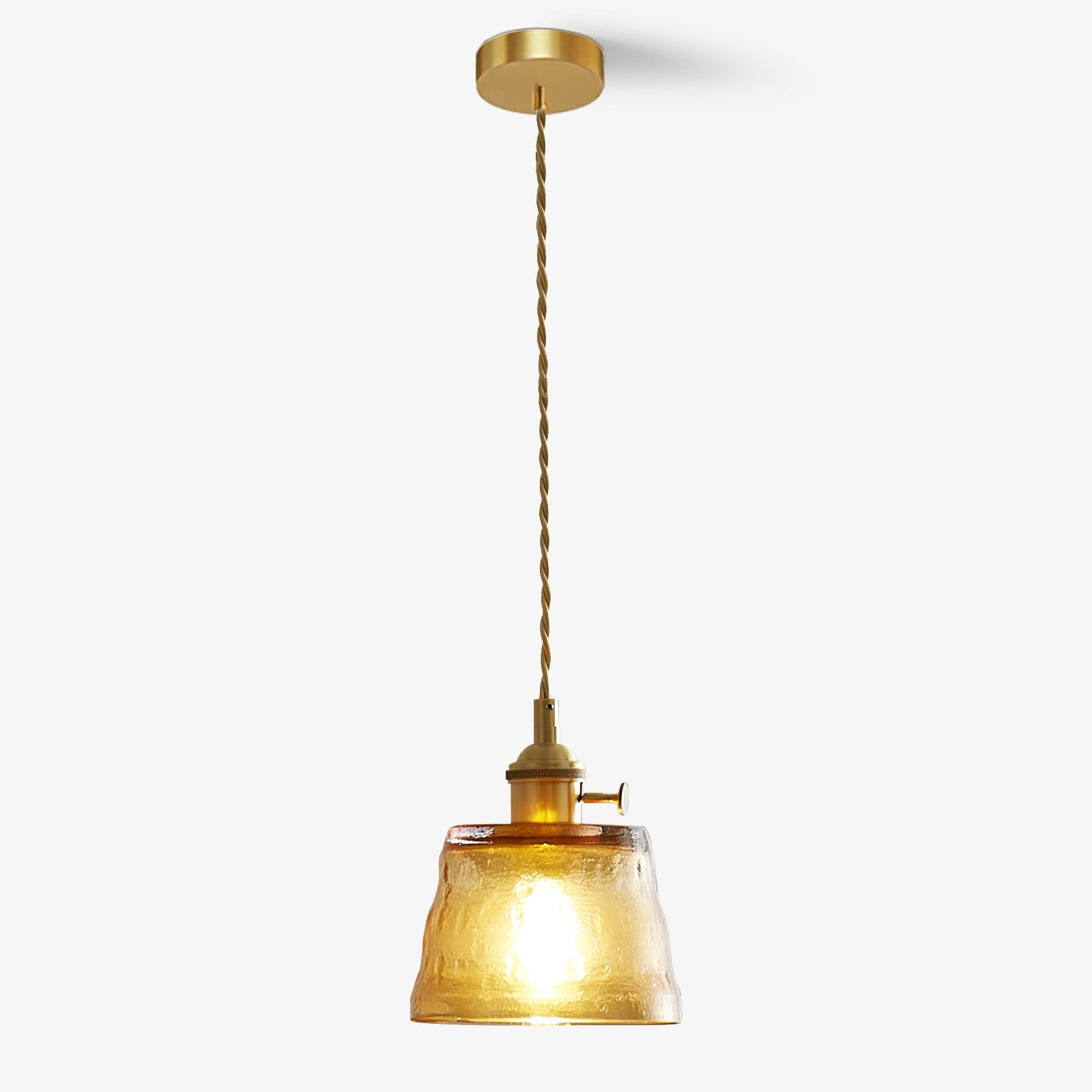 Glass Cup Pendant Lamp - Lumpaz