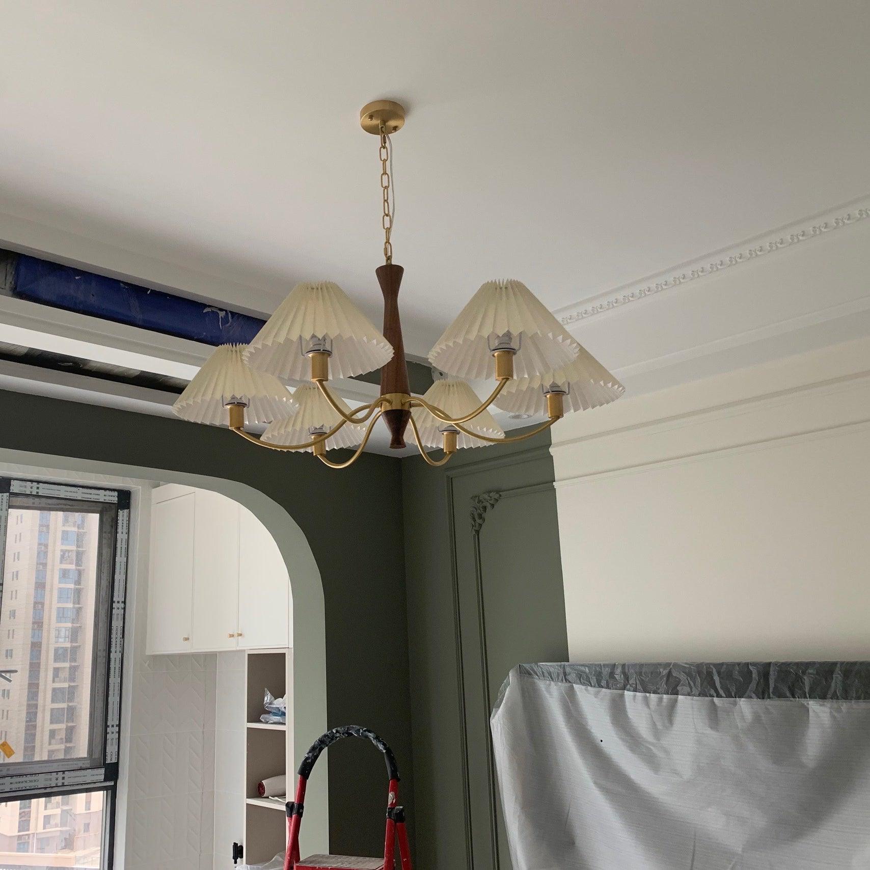 Pleated Chandelier - Lumpaz