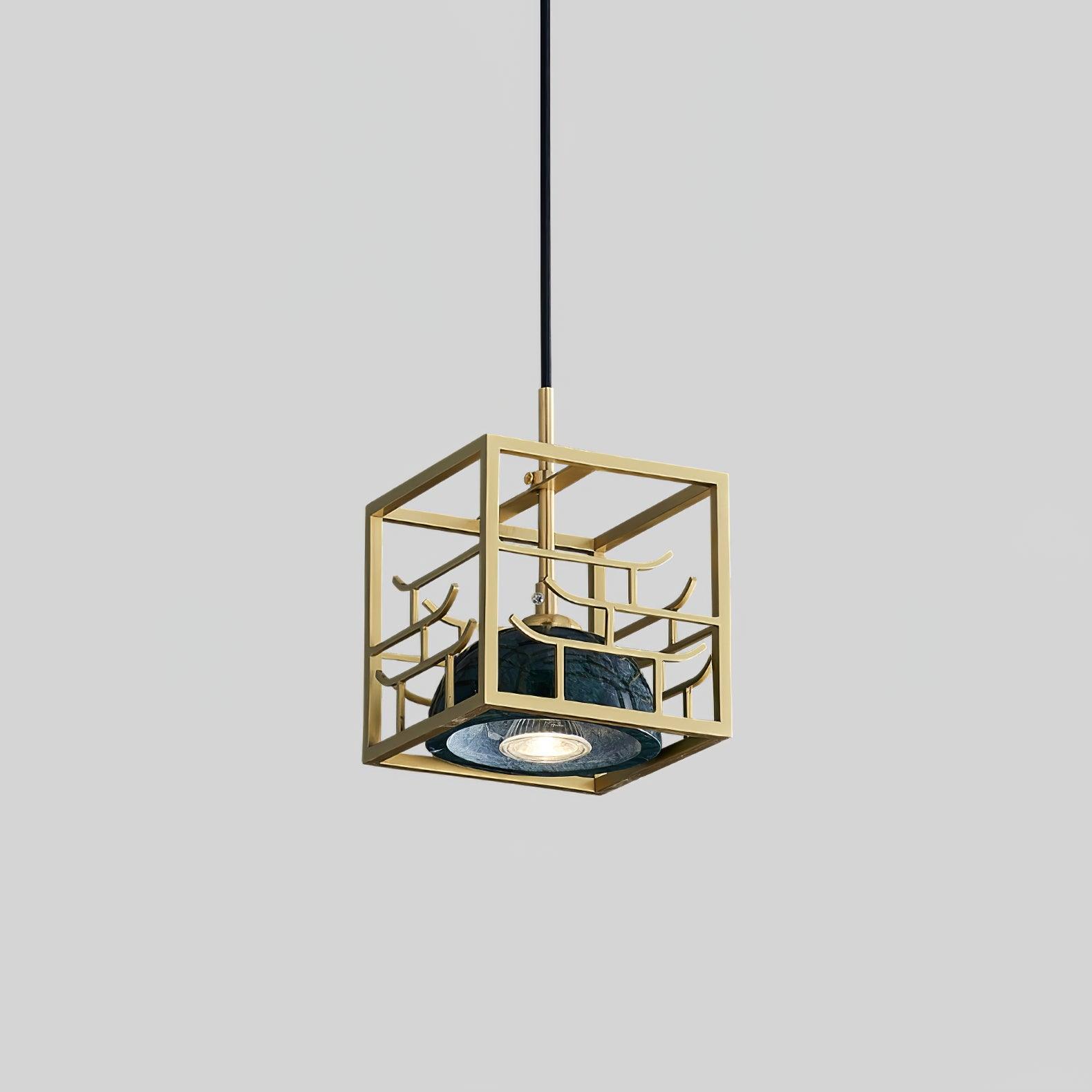 Lantern Square Pendant Lamp - Lumpaz