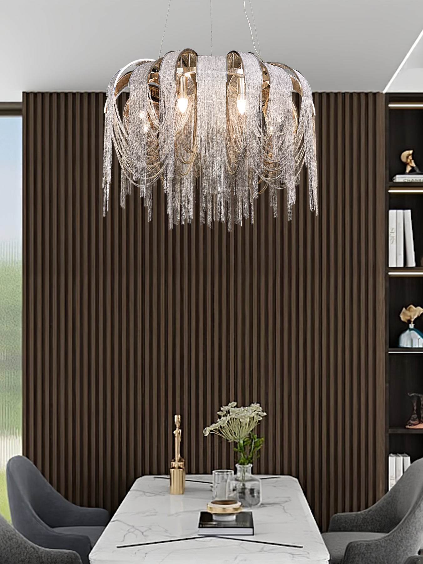 Length Chains Chandelier - Lumpaz
