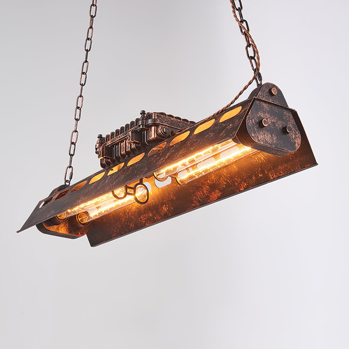 Industrial Steampunk Chandelier - Lumpaz