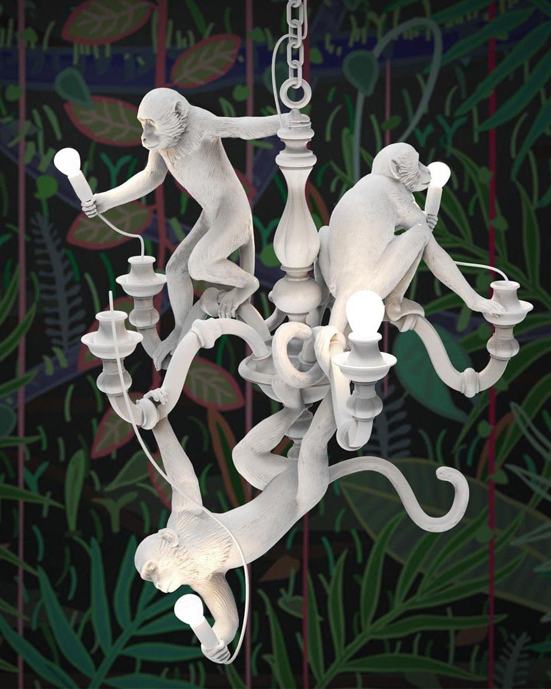 Monkey Chandelier - Lumpaz