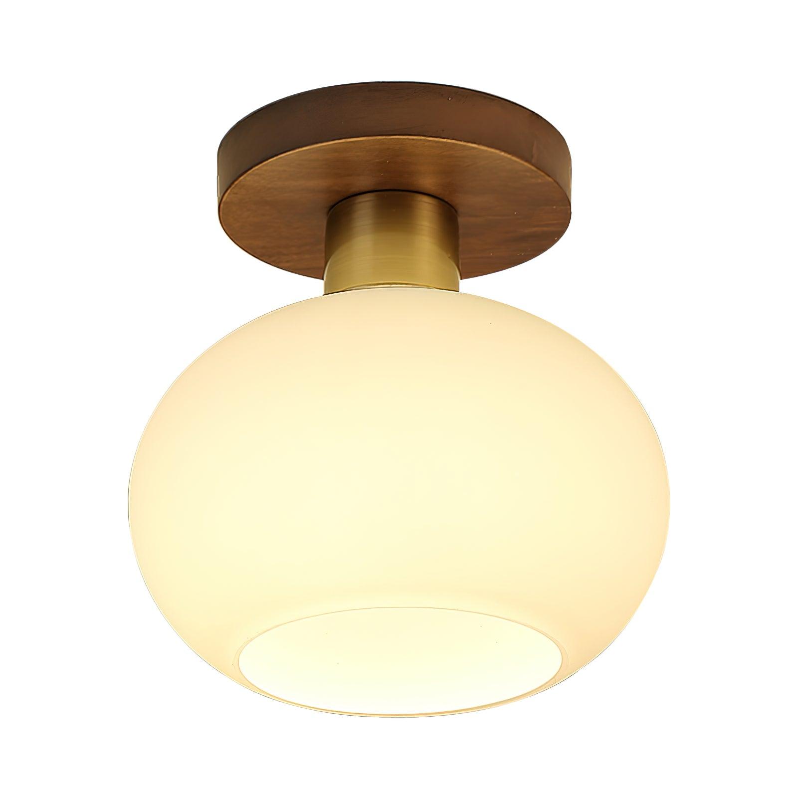 White Shell Ceiling Lamp - Lumpaz