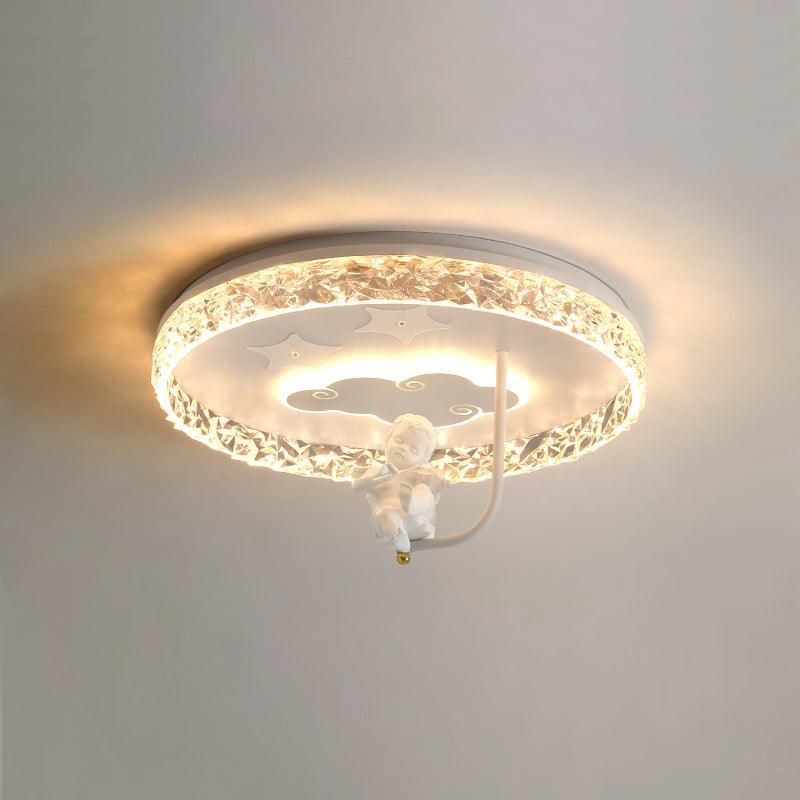 Round Carousel Children's Ceiling Lamp - Lumpaz