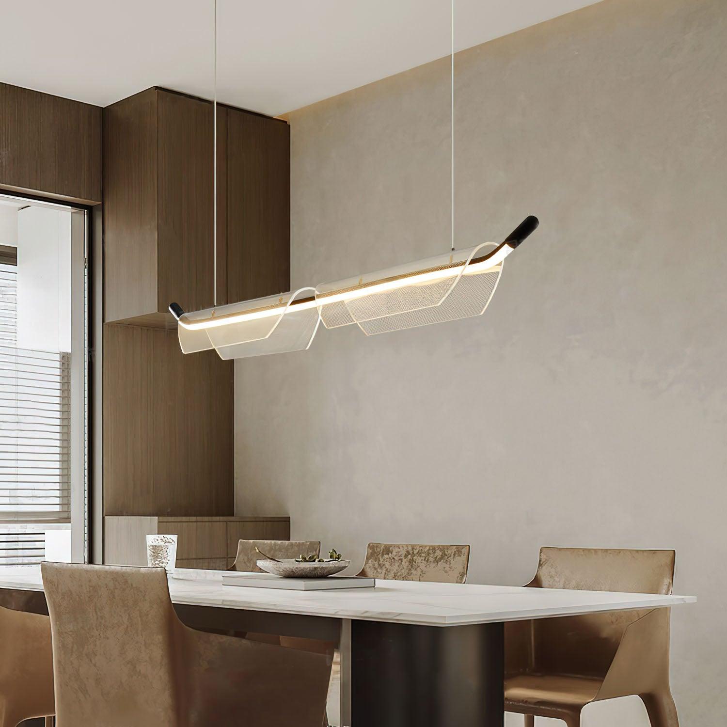 Two Boats Acrylic Pendant Light - Lumpaz