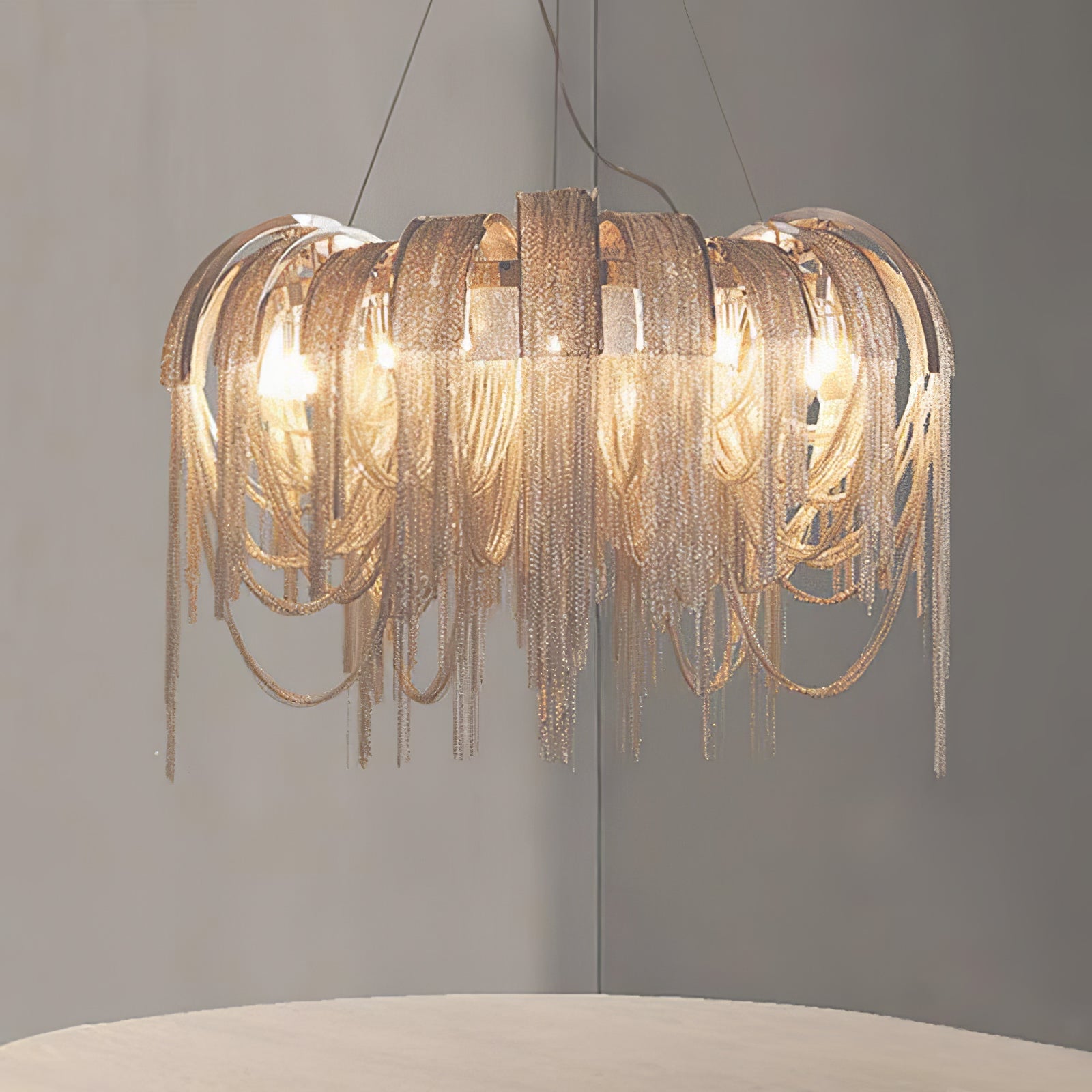 Length Chains Chandelier - Lumpaz
